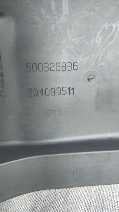Угол заднего бампера правый клык iveco daily 3 оригинал 500326836