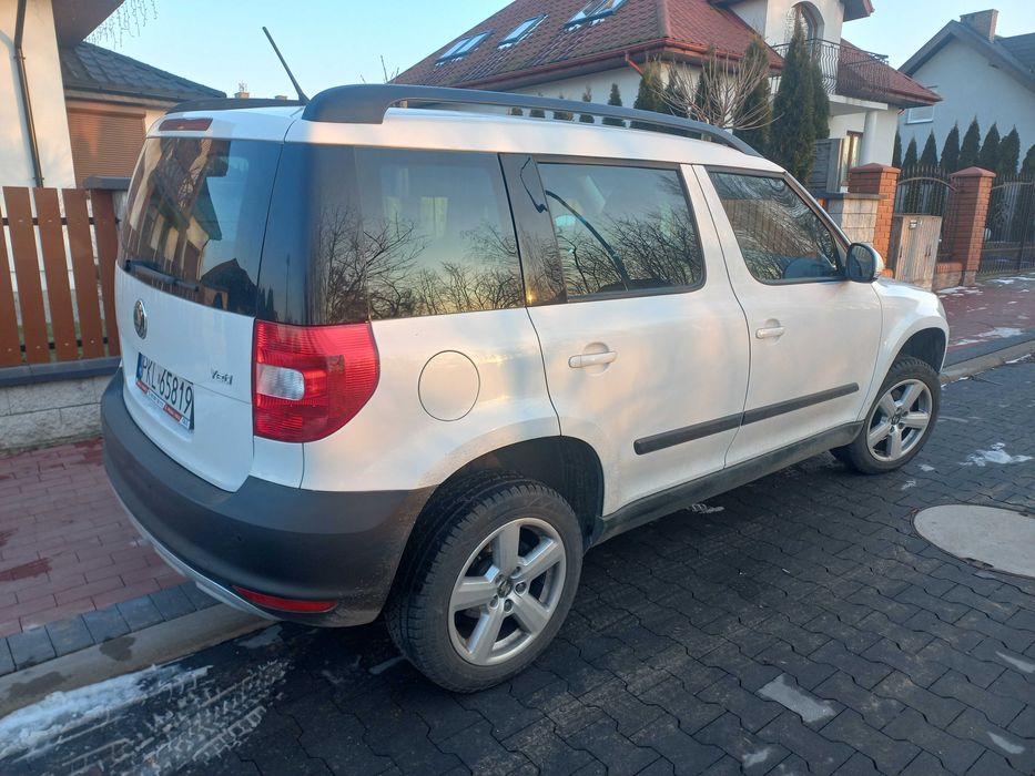 Skoda Yeti 2011r  1.2ben 105KM  przebieg  114000km ZAREJESTROWANY