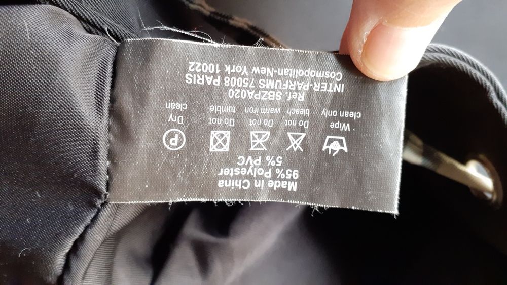 Mochila castanha Burberry Fragance