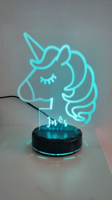 Candeeiro secretaria decorativo