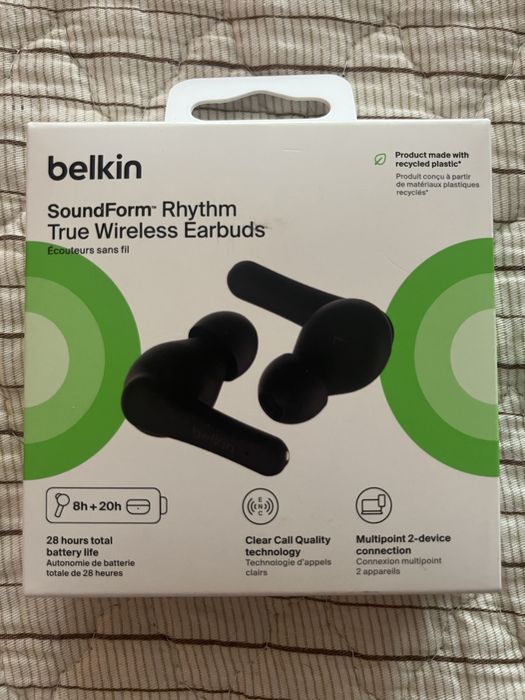 Belkin SoundForm Rhythm True Wireless — NOVOS E SELADOS