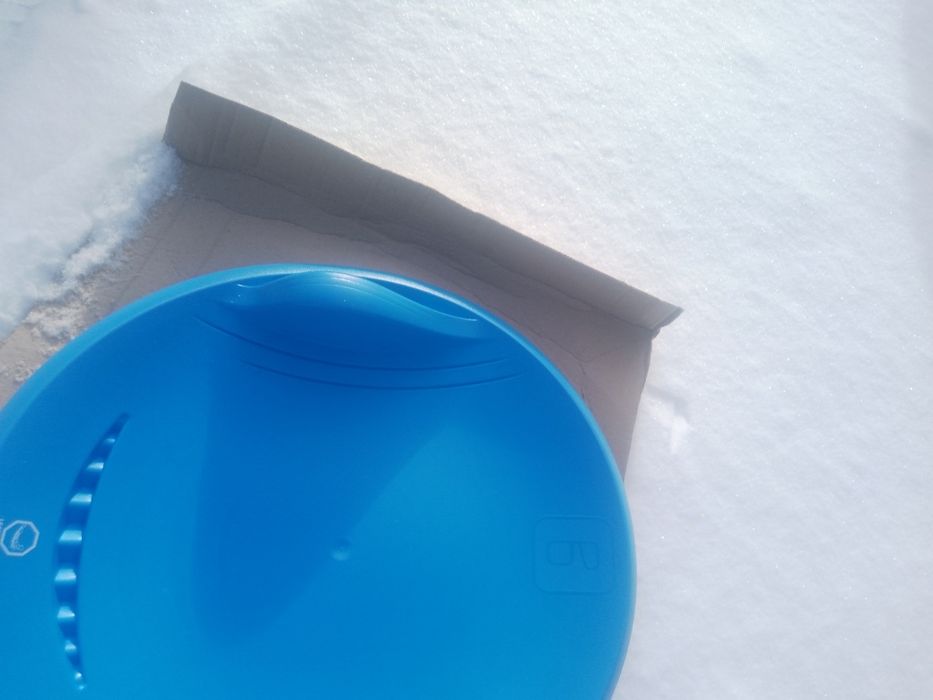 Санки-ледянка льодянка Plastkon Supernova 60см сині