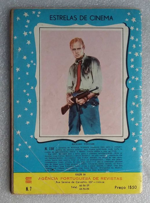 Antiga Revista Coleção Cinema nº7