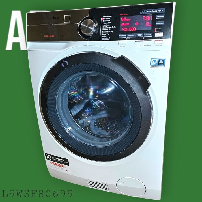 AEG L9WSF80699 – Pralko-suszarka 9/6 kg, 1600 obr. – POWYSTAWOWA