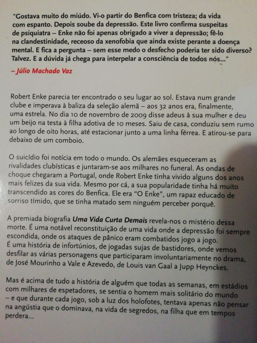 Robert Enke - Uma vida curta demais