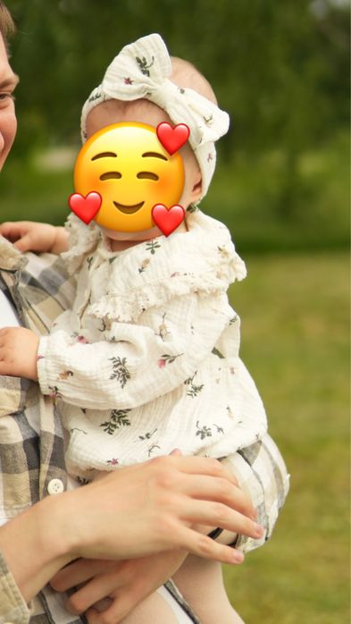Дитячий бодік для фотосесії, 80 см