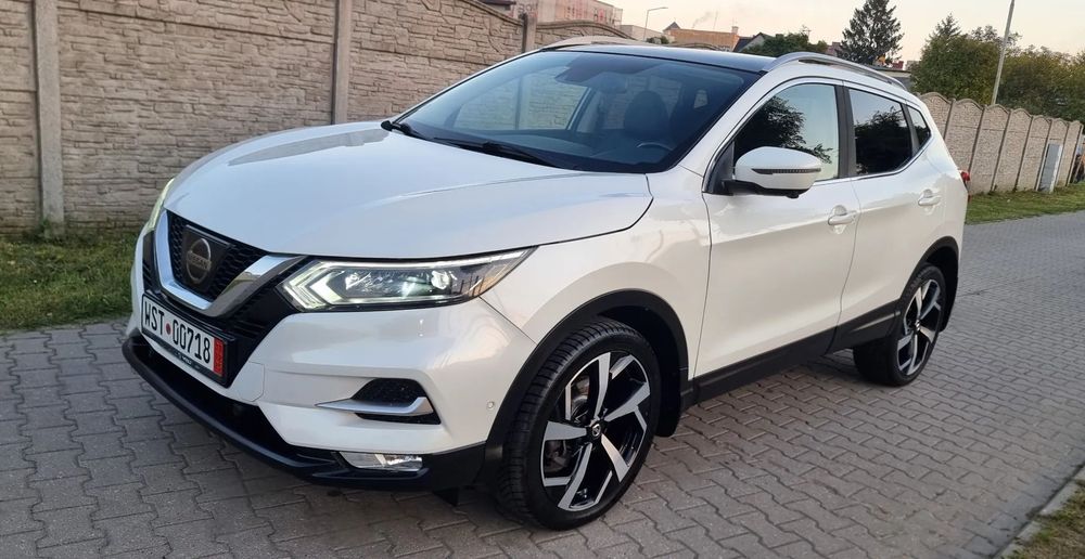 Nissan Qashqai Niemiec LIFT Tekna*Automat*1.2*Kam 360*Led*Panorama*95 tys km