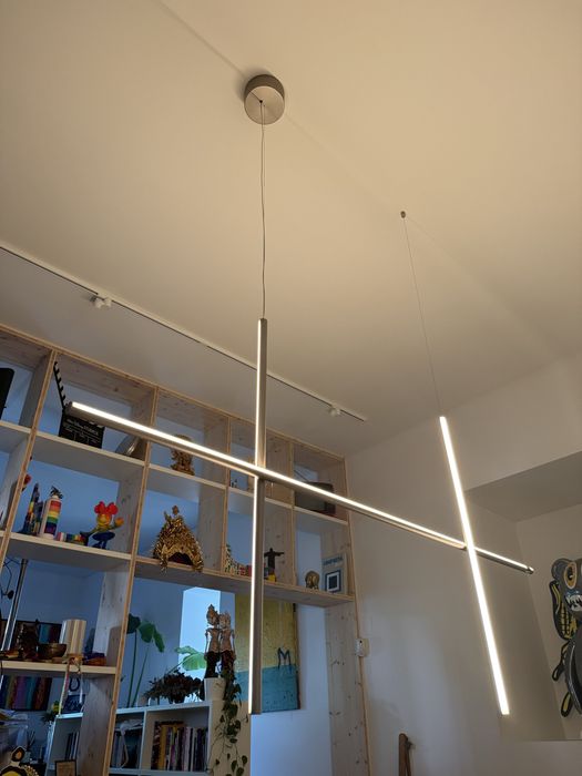 Flos Coordinates S2 LED Suspension Lamp | Design Michael Anastassiades | Como Nova