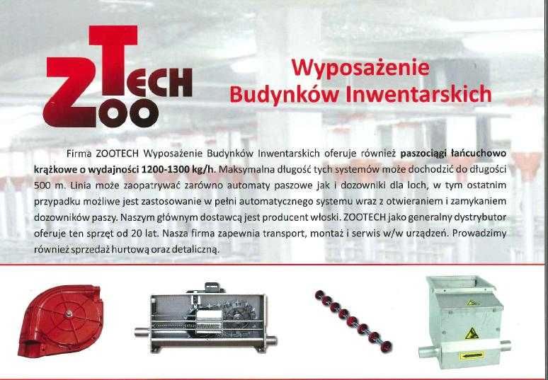 Rura paszowa do paszociągu łańcuchowo koralikowego fi 60 INOX