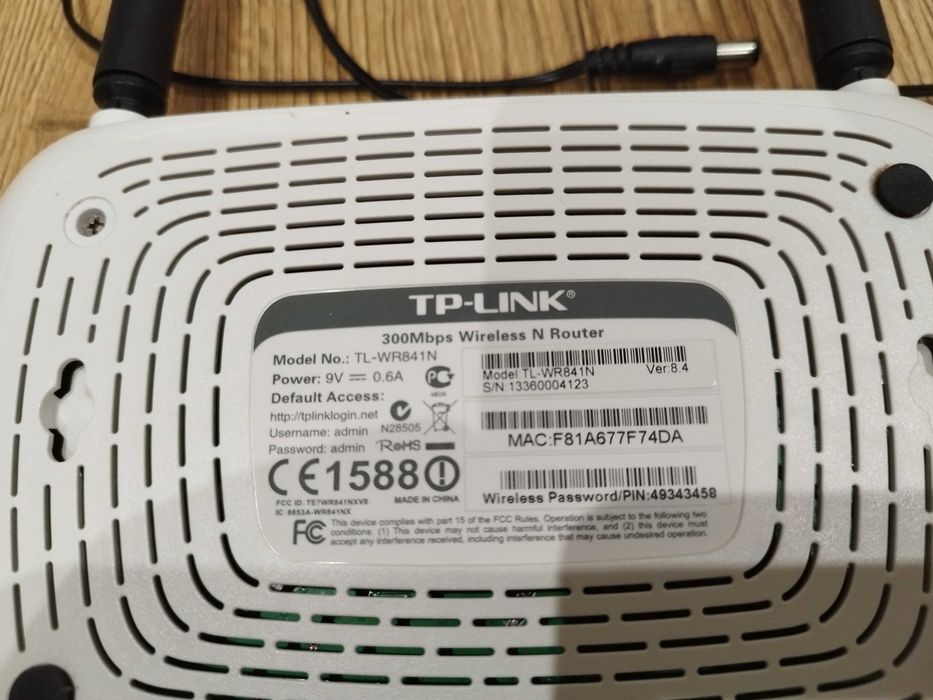 Router TP-Link TL-WR841N64739559167617122