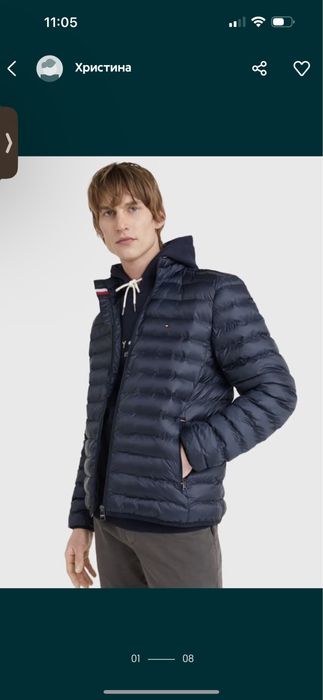 Куртка  пуховик Tommy hilfiger  m l xl xxl