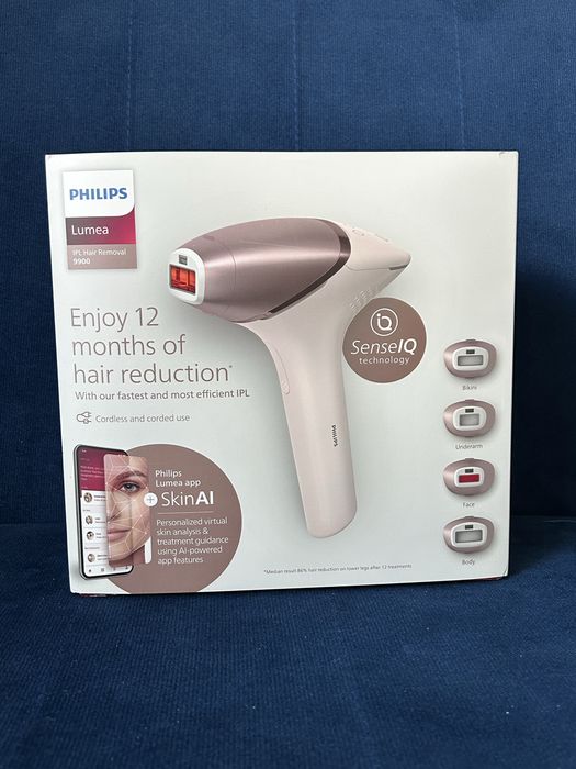 Depilator Philips Lumea 9900 IPL BRI977/00 NOWY