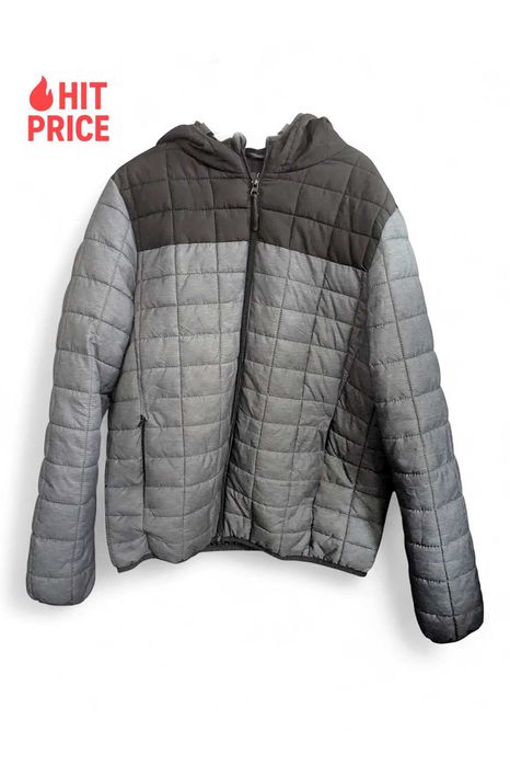 Primark kurtka pikowana szara rozm. L