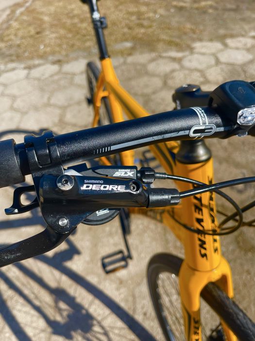 Rower Stevens 7 X Lite disc,typ fitnes / gravel, XT , piekny kolor
