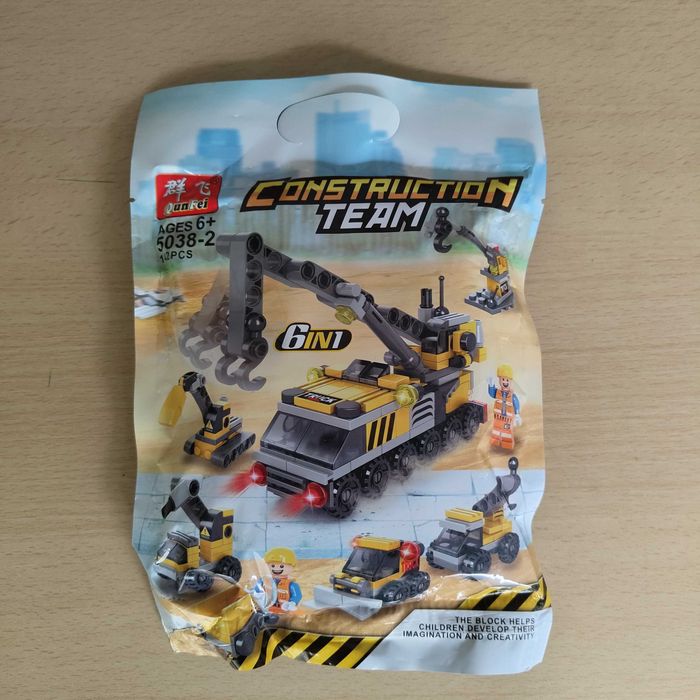 Puzzle Lego 3D Carrinhos 6 em 1