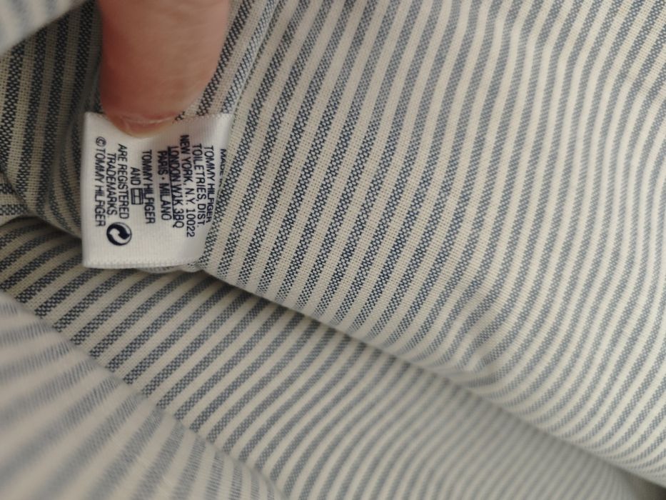 Mala de Mão / Tote Bag Tommy Hilfiger em Ganga (Vintage) – Excelente Estado