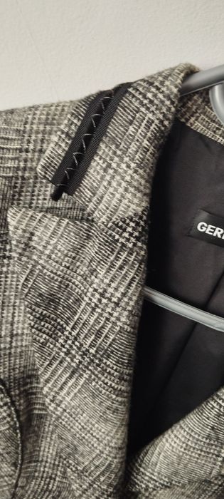 Żakiet, marynarka - Gerry Weber klasyka, krata Glen, bussines style, c