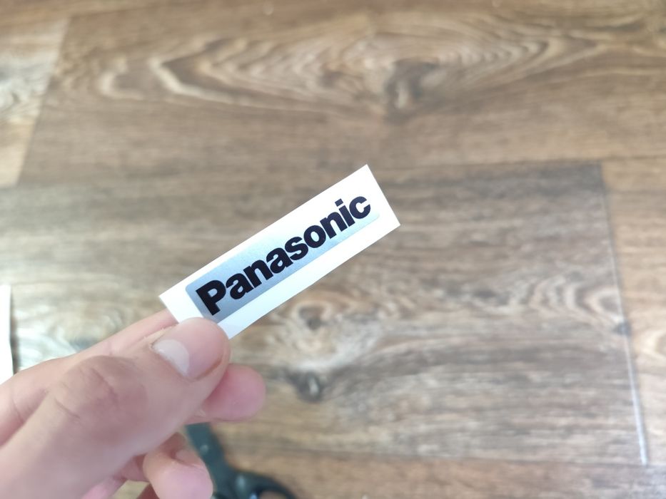 Наклейки панасоник Panasonic на телевизор стиральная машина