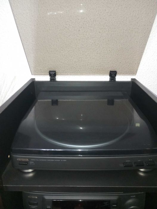 Aparelhagem antiga, com duas colunas