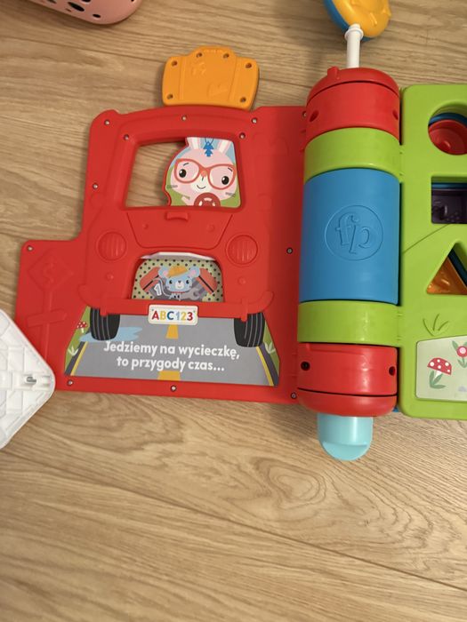 Edukacyjna giga ksiazka Fisher Price