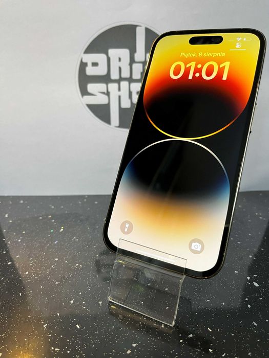 Iphone 14 Pro Złoty 128GB Bateria:100%/Gwarancja/SklepGSM/Lach