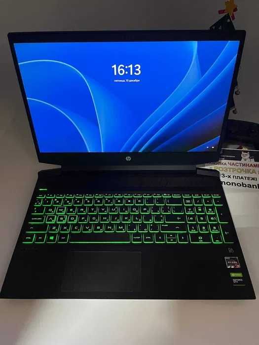 є90 Ноутбуків‼️HP‼️144Hz‼️GTX1650Ti‼️Ryzen 5 4600H‼️RAM 16Gb/SSD512Gb
