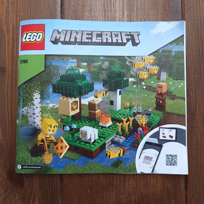LEGO Minecraft 21165 The Bee Farm + pudełko i instrukcja (OKAZJA)