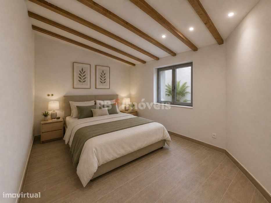 Moradia T1 em Montalvo com espaço exterior