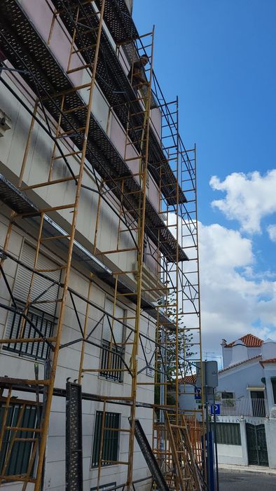 Andaimes, Aluguer de andaimes, tradicional e certificados , montagem.