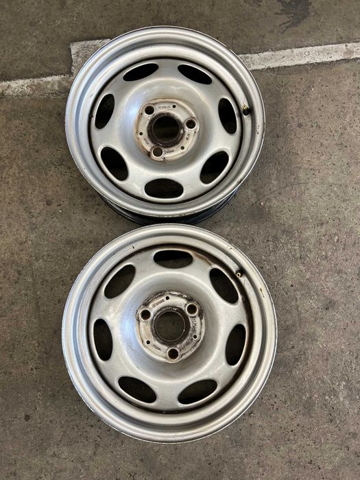 Felgi stalowe 5.5Jx15H2 ET22 3x112 Smart ForTwo - 2 sztuki