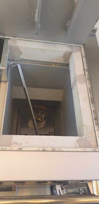 Senko C-20 kuchnia c.o. na drewno, antracyt, prawa