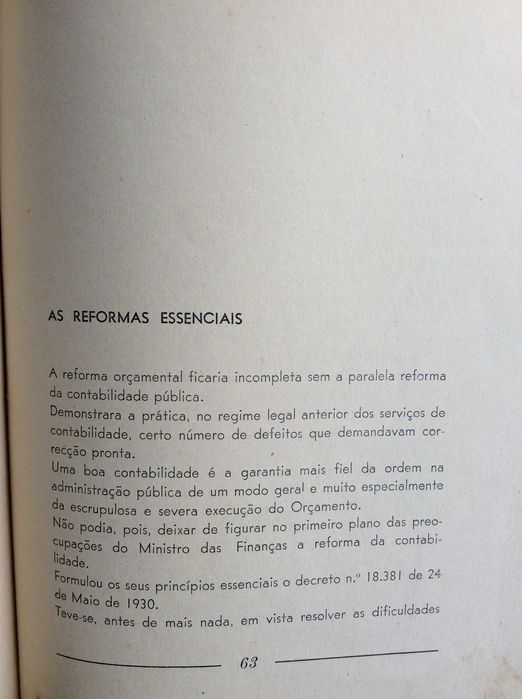 Salazar; Dez Anos na Pasta das Finanças; Edições SPN, 1938. Escasso