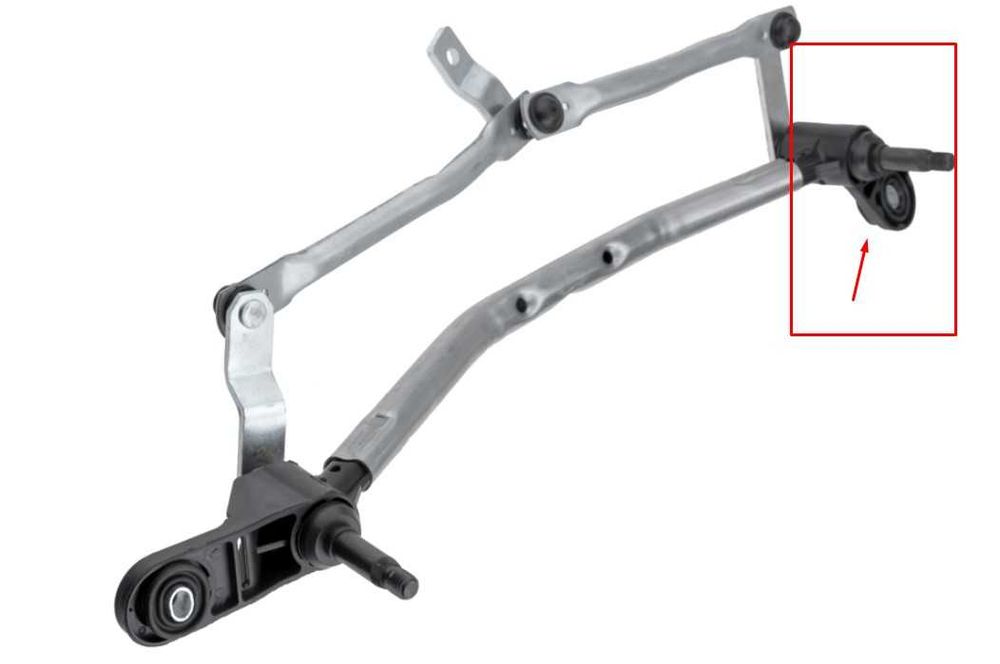 Трапеция стеклоочис. Пер. Renault clio iii 1.2, 1.5dci 7701061590 Б/У