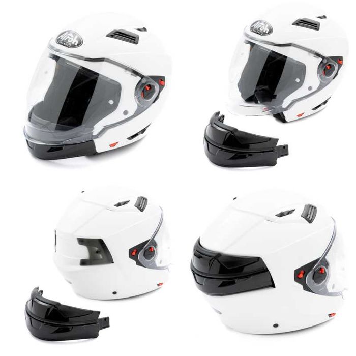 Nowy kask Airoh Executive motocyklowy S, M, L, XL wypinana szczęka