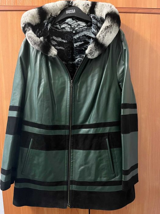 Куртка шкіряна жіноча