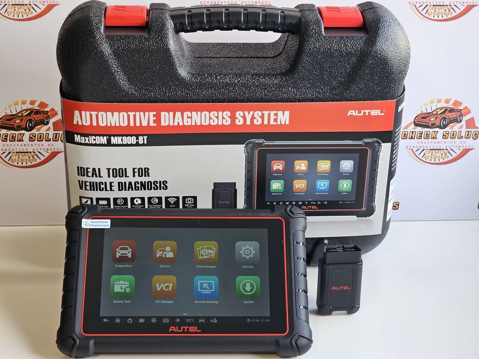 Autel MaxiCOM MK900-BT Bluetooth
- Maquina de Diagnóstico Profissional