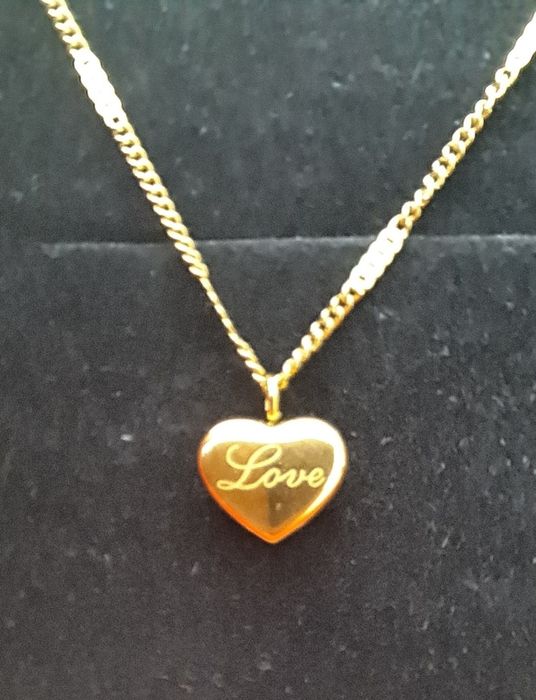 Łancuszek serduszko stal hirurgiczna