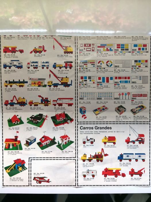 Catálogo LEGO - Colecção 1971