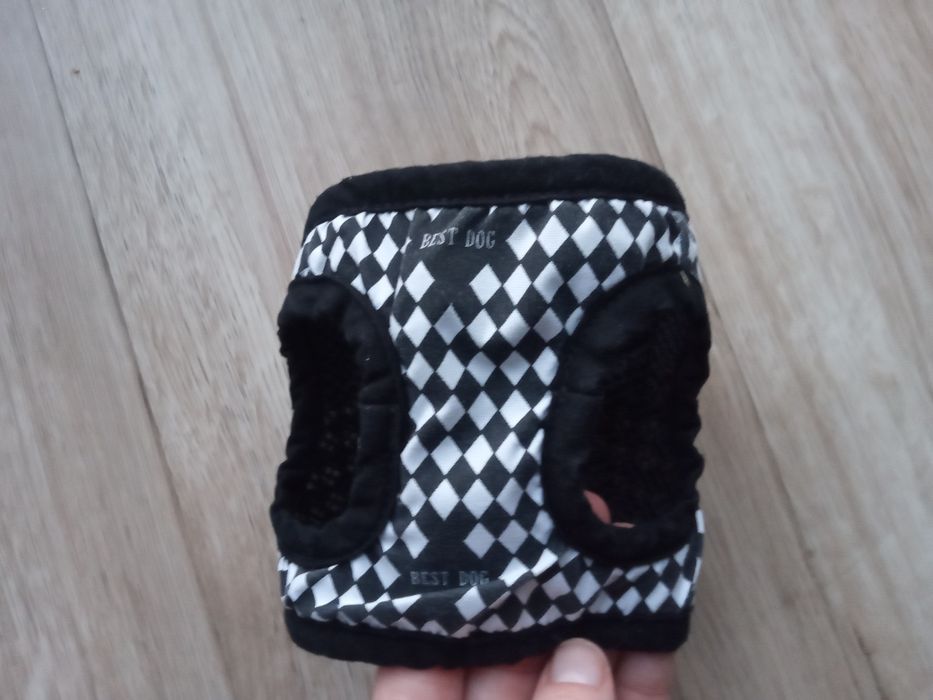 Szelki chaba XS czarno białe