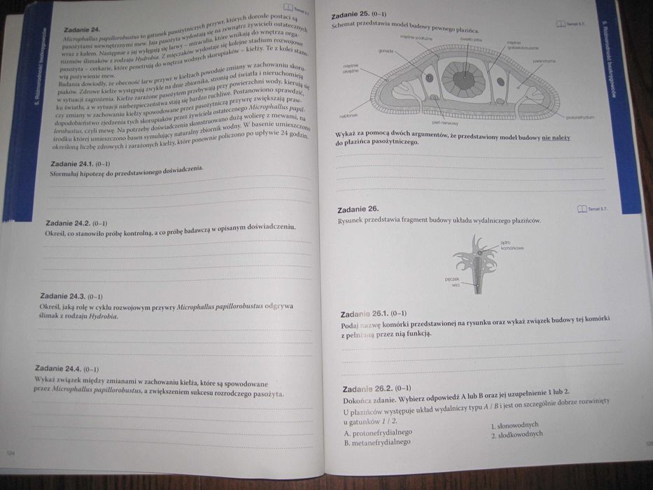 biologia maturalne karty pracy  klasa 2 Nowa Era  zakres rozszerzony