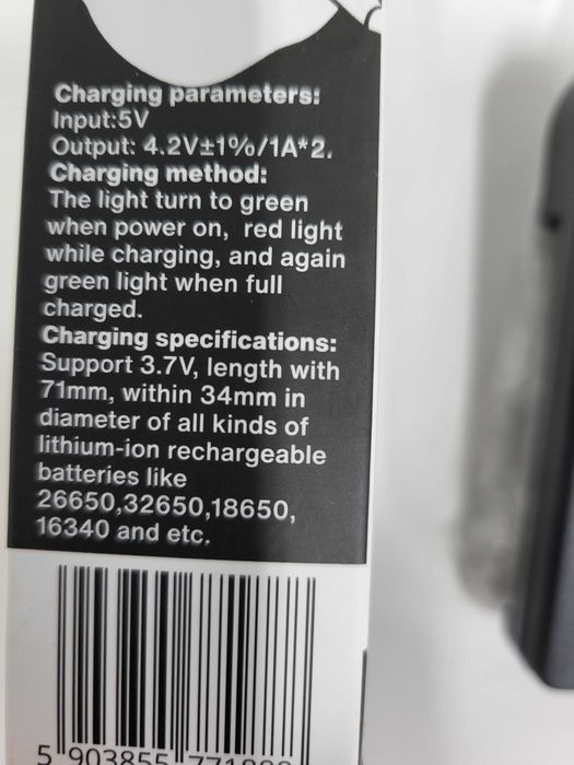 Ładowarka Cloud Factory CF-USB-2CH do akumulatorków e papierosów