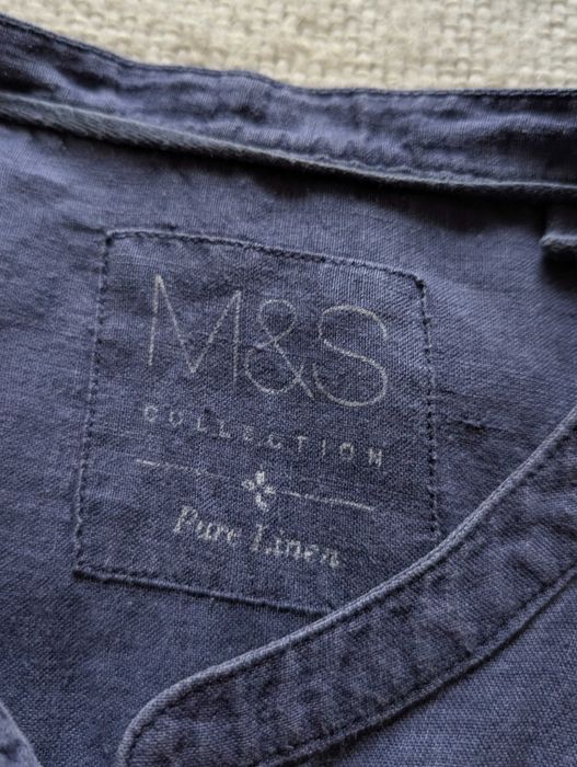 Koszula, bluzka damska 100 % lniana M&S