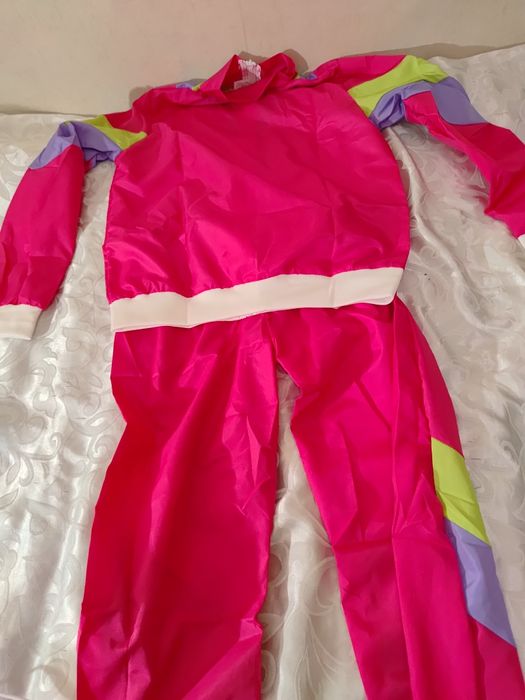 Strój przebranie dresiarz dresiara lata 80/90 rozmiar 150 cm uniseks