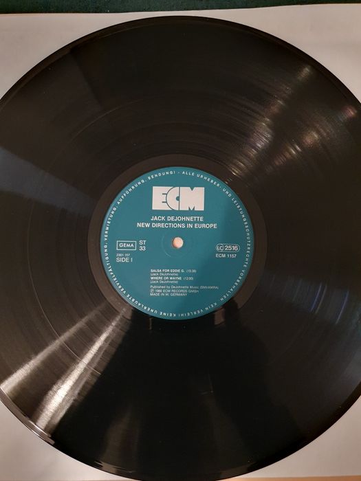 Jack De Johnette- In Europa -Lp.
