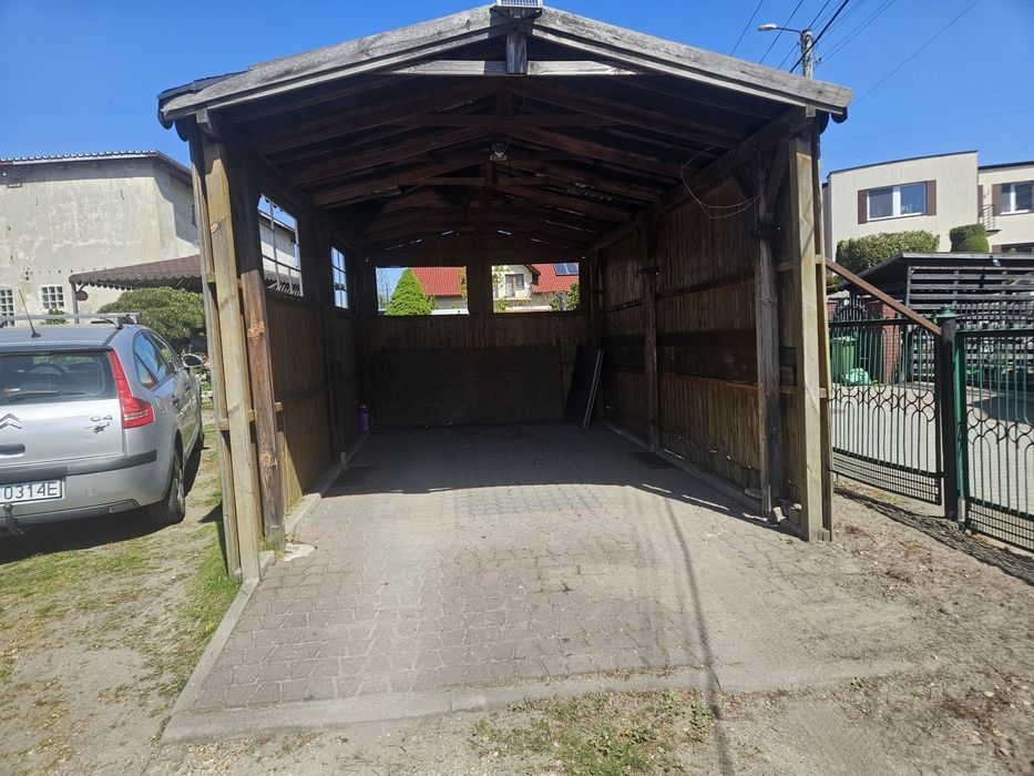 Wiata 3 x 5,5 drewniana