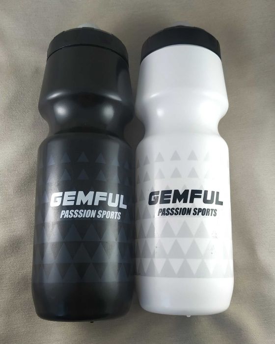 Gemful - Bidony na wodę 750 ml 2 sztuki – Posiadają otarcia