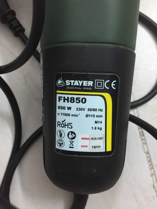 Rebarbadora Stayer FH850