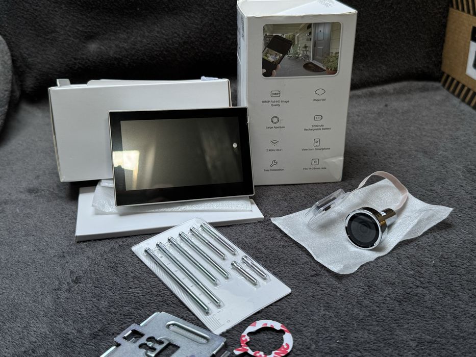 Inteligentny wizjer do drzwi Ezviz z ekranem 4.3" HP2 Full HD, WiFi