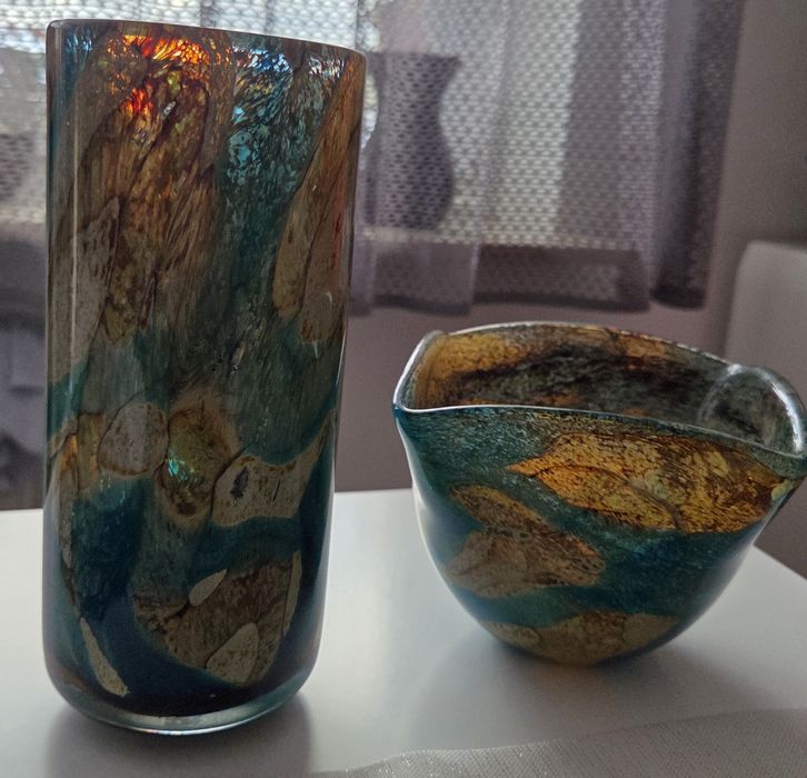 Miseczka i wazon, dom aukcyjny Rempex.