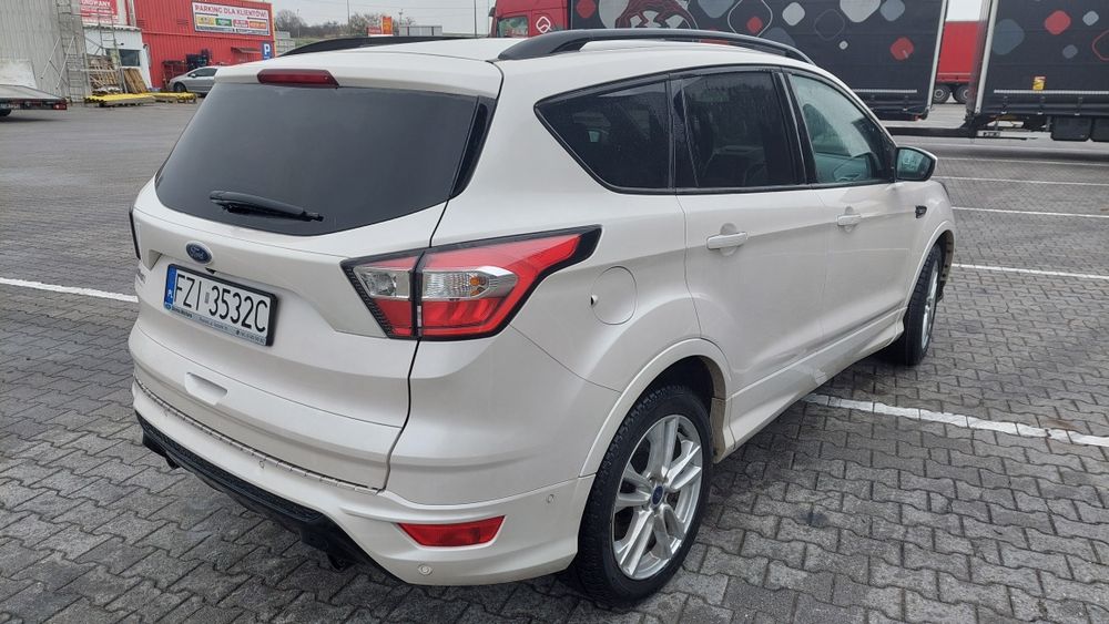 Ford Kuga 2019 biała perła SALON POLSKA